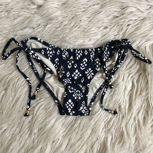 Eberjey Tribal Block Ruched Kate Bikini Bottoms